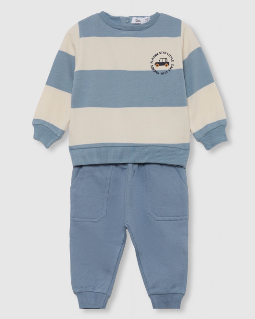 Chándal Niño Rayas Azul Medio 364004 - Street Monkey