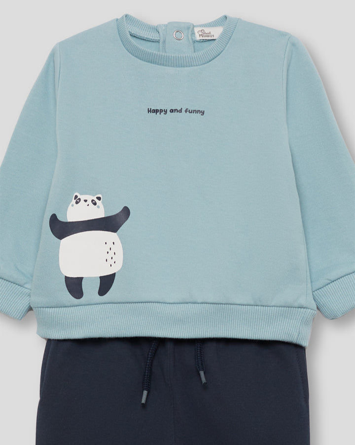 Chándal Panda Celeste - Street Monkey Referencia 354073