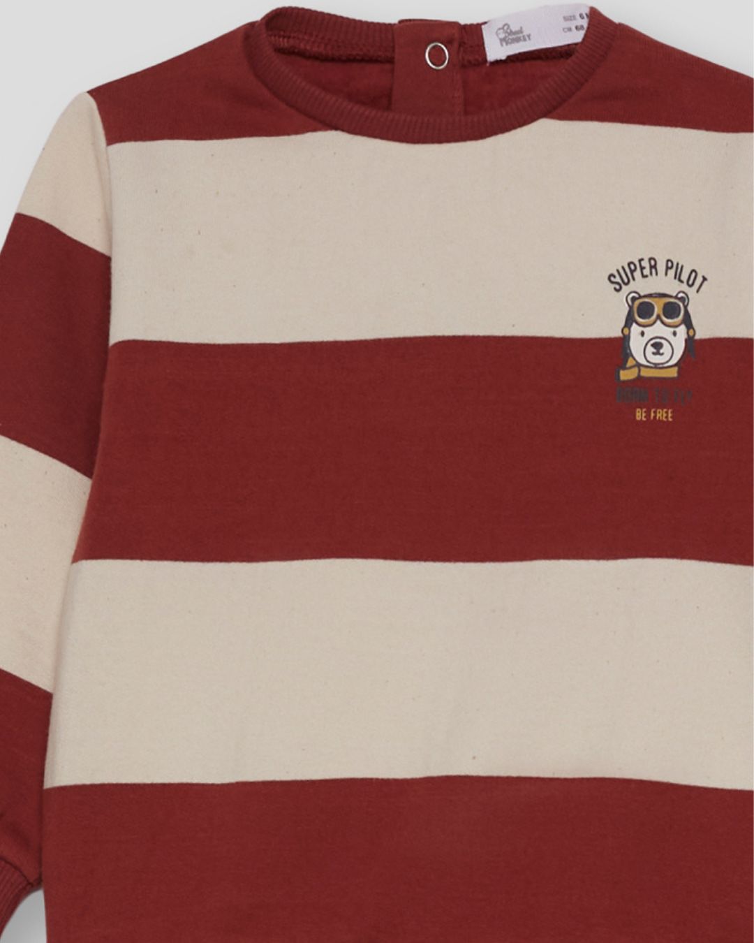 Chandal Rayas Burdeos - Street Monkey 354034