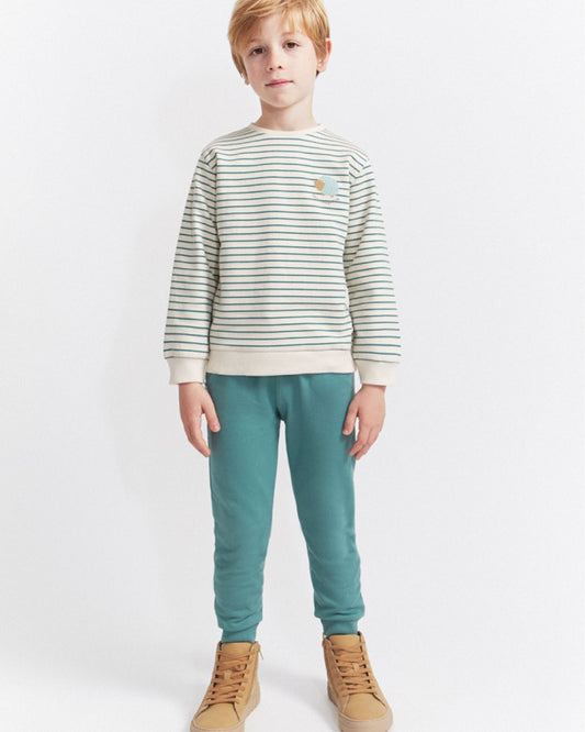 Chandal Rayas Erizo Verde - Street Monkey 354050