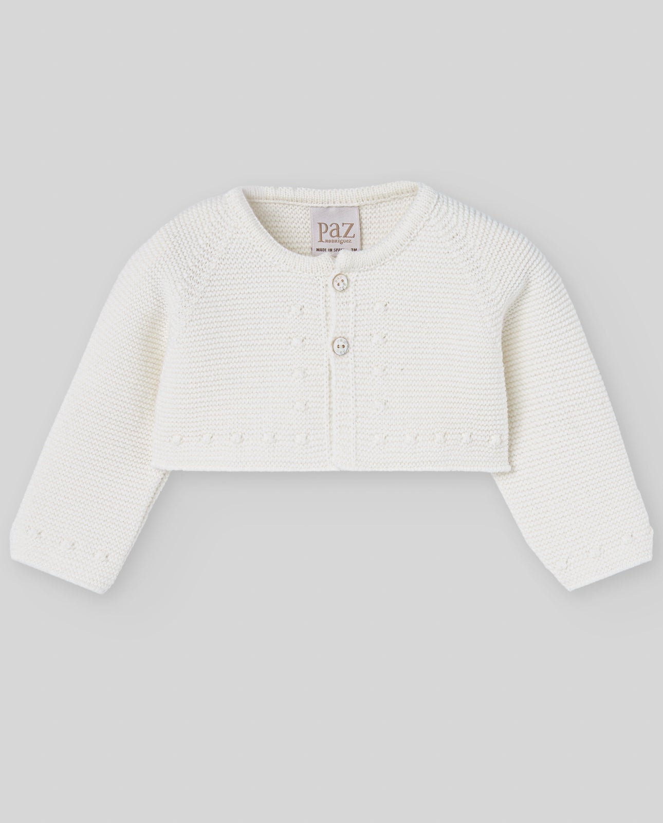 Chaqueta Bebe Corta Niño Paz OI 25-26 - Paz Rodriguez Referencia 001-102834