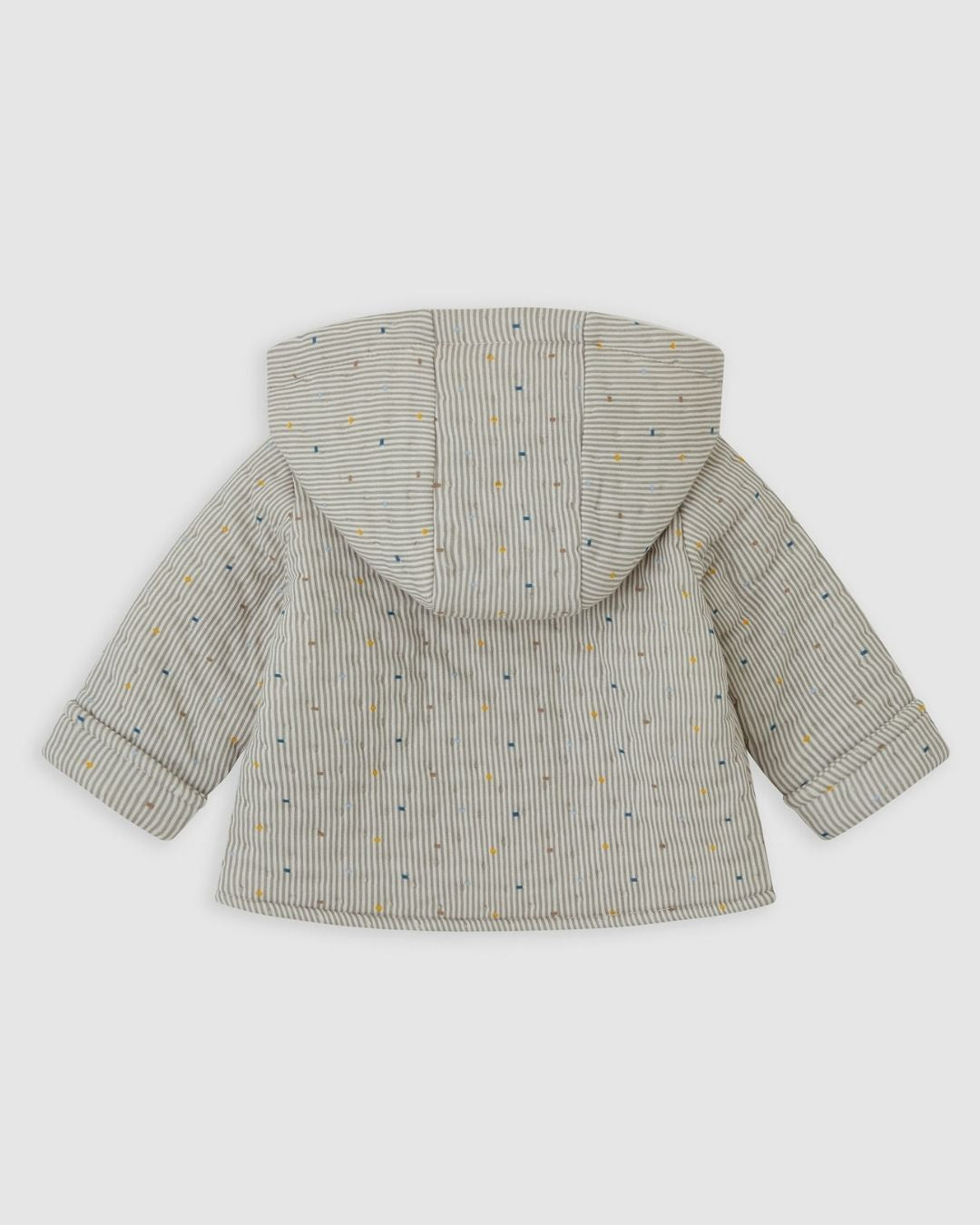 Chaquetón Rayas Gris - Tutto Piccolo