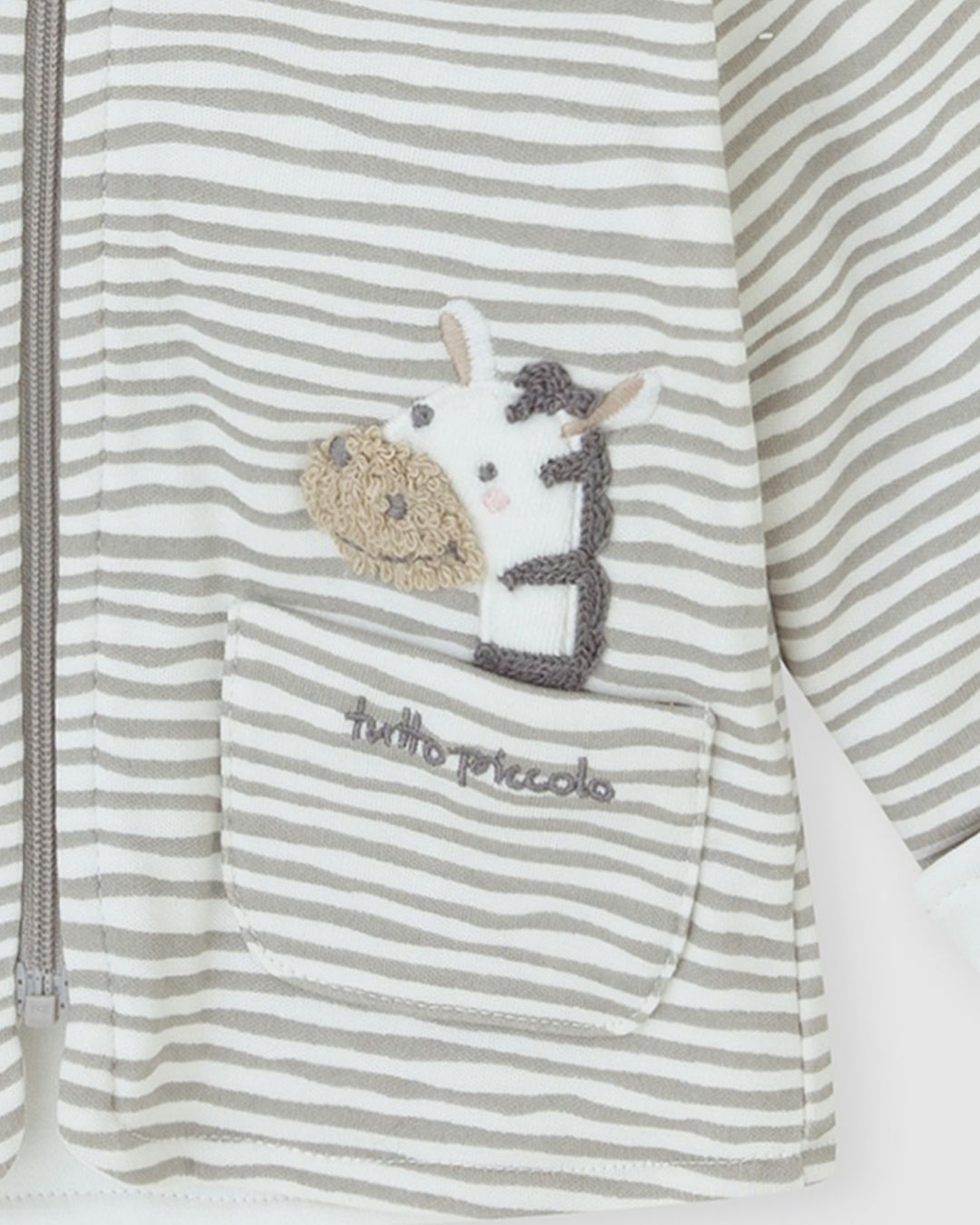 Chaquetón Rayas Zebra - Tutto Piccolo