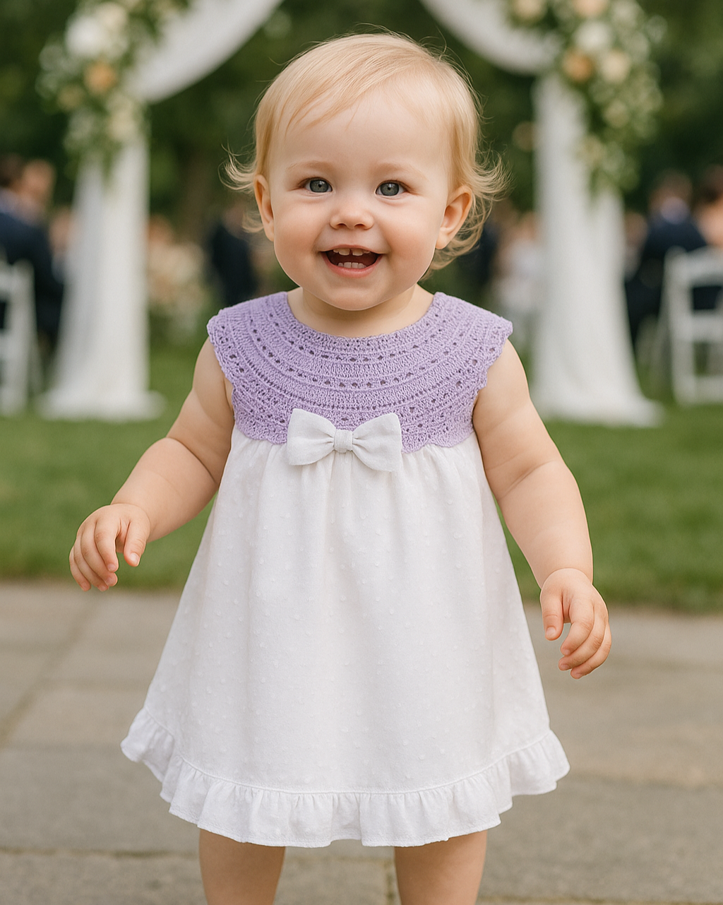 Vestido Plumeti Lila - Colección Llevantol Juliana