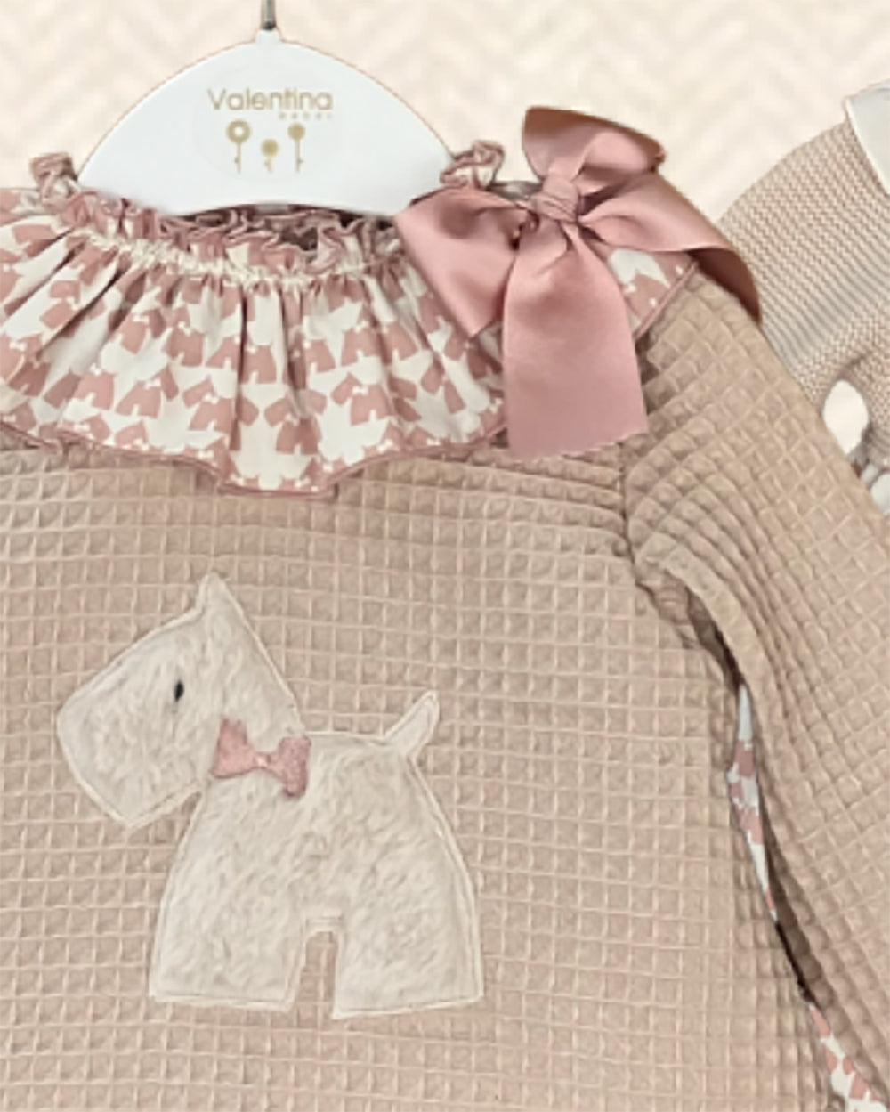 Conjunto NIña Sudadera Perrito Maquillaje - Valentina Bebés