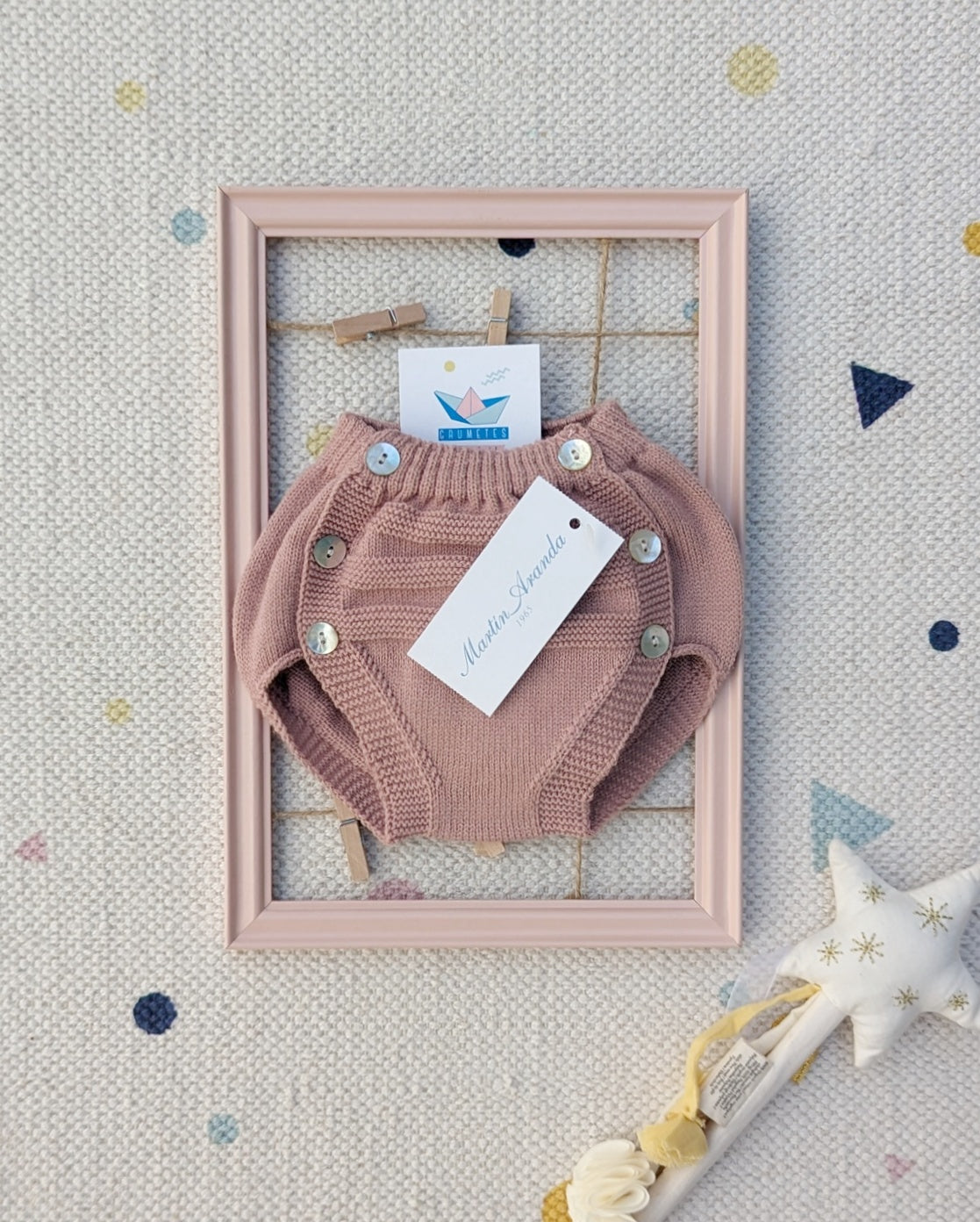 Braguita Punto Nuit Rosa Caramelo  - Martín Aranda