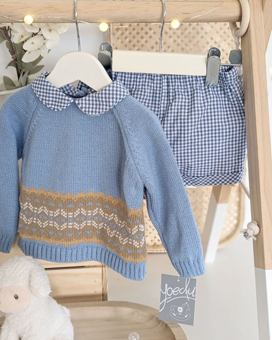 Conjunto Baby Familia Seda 1014INV-25 - Yoedu