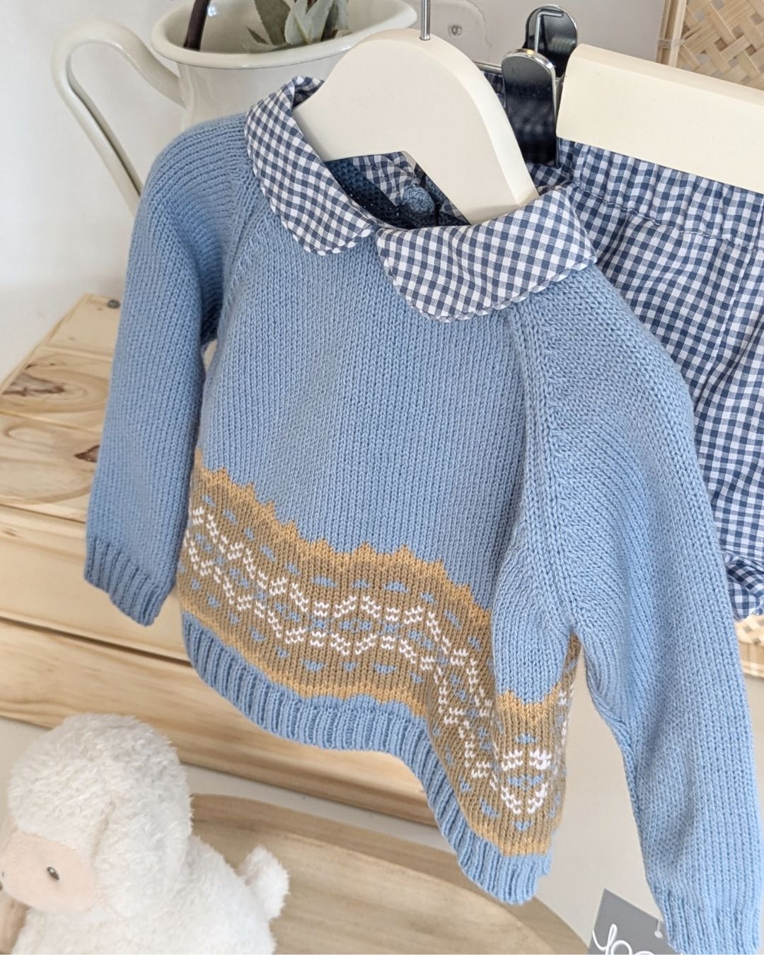 Conjunto Baby Familia Seda 1014INV-25 - Yoedu