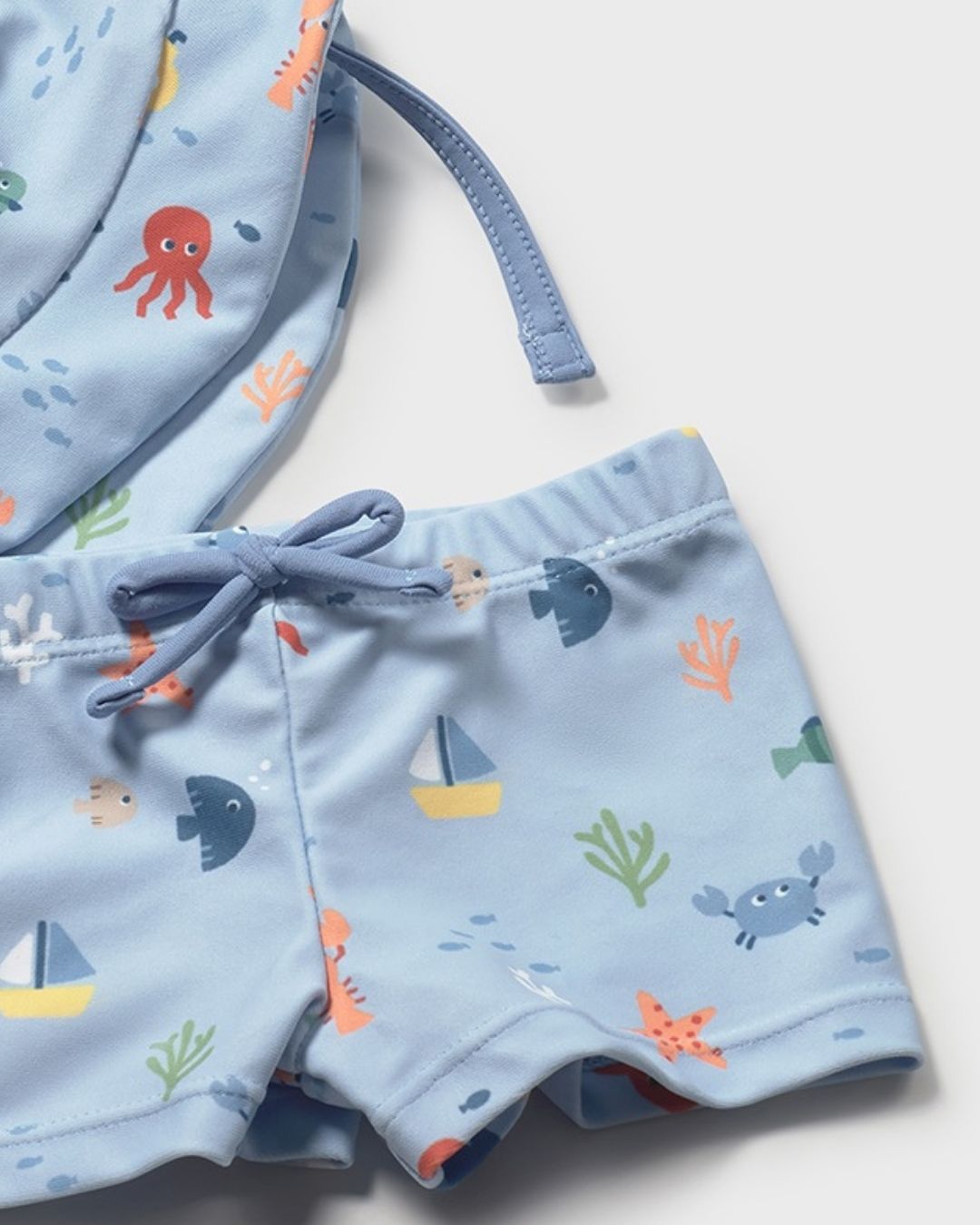Conjunto Baño Niño Cangrejos Velero 1617-024 - Mayoral