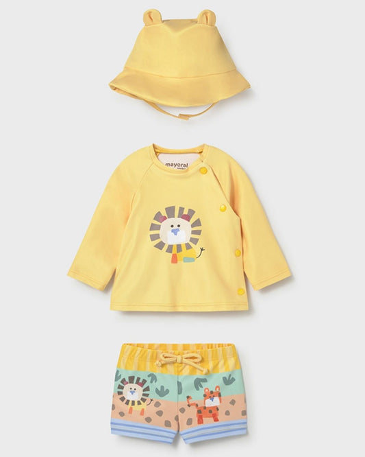 Conjunto Baño Niño Selva Mostaza 1619-034 - Mayoral