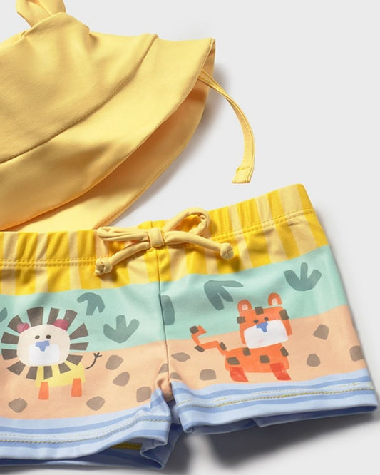 Conjunto Baño Niño Selva Mostaza 1619-034 - Mayoral