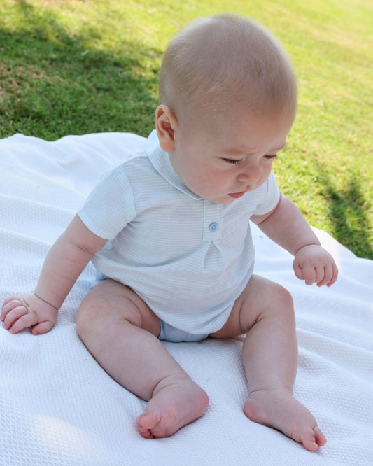 Conjunto Bebé Blusa + Bombacho Lago - Tutto Piccolo