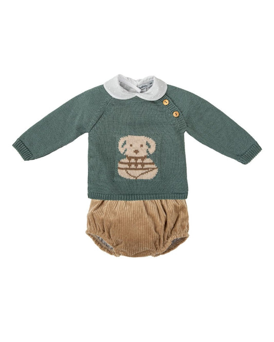 Conjunto Bebé Con Capota Perrito - Babidu