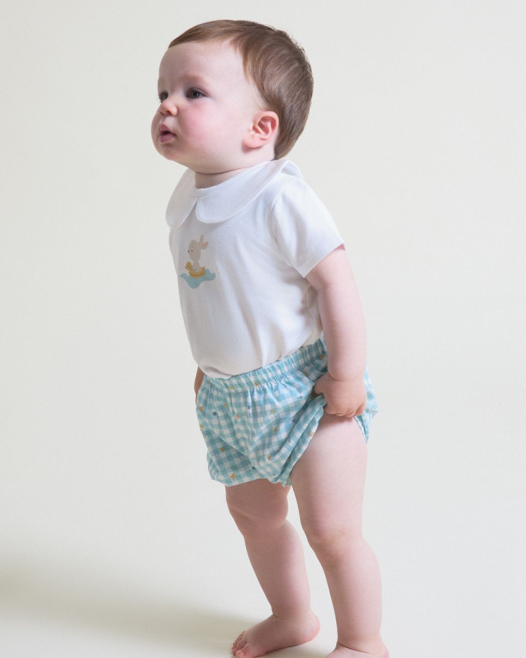 Conjunto Bebé Conejito Vichy - Street Monkey