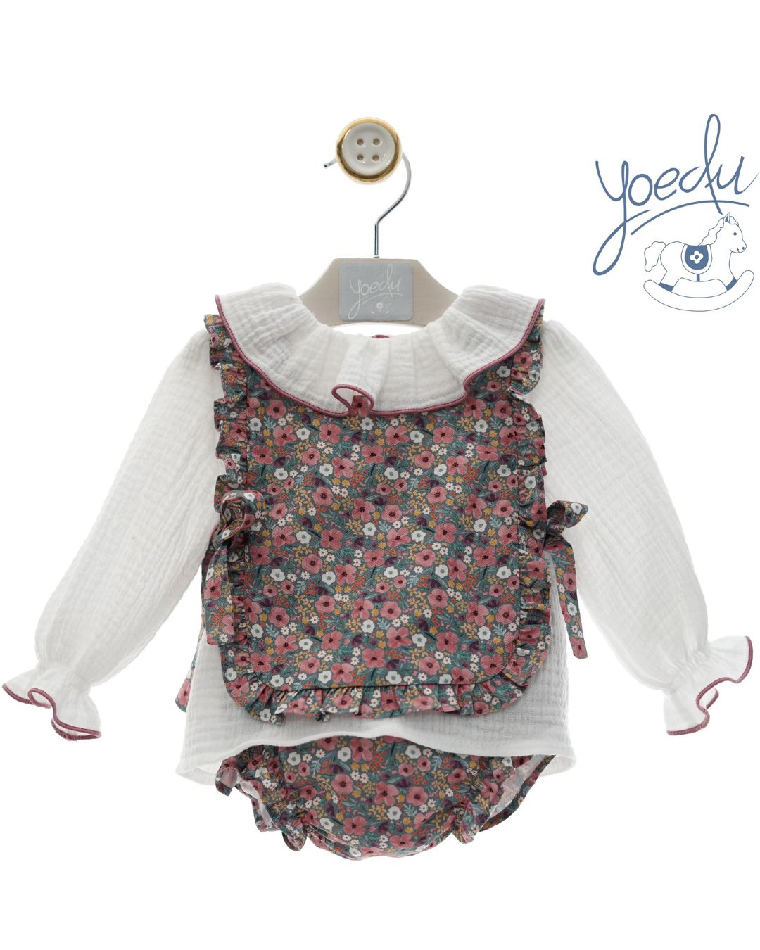 Conjunto Bebé Niña Familia Cachemira - Yoedu