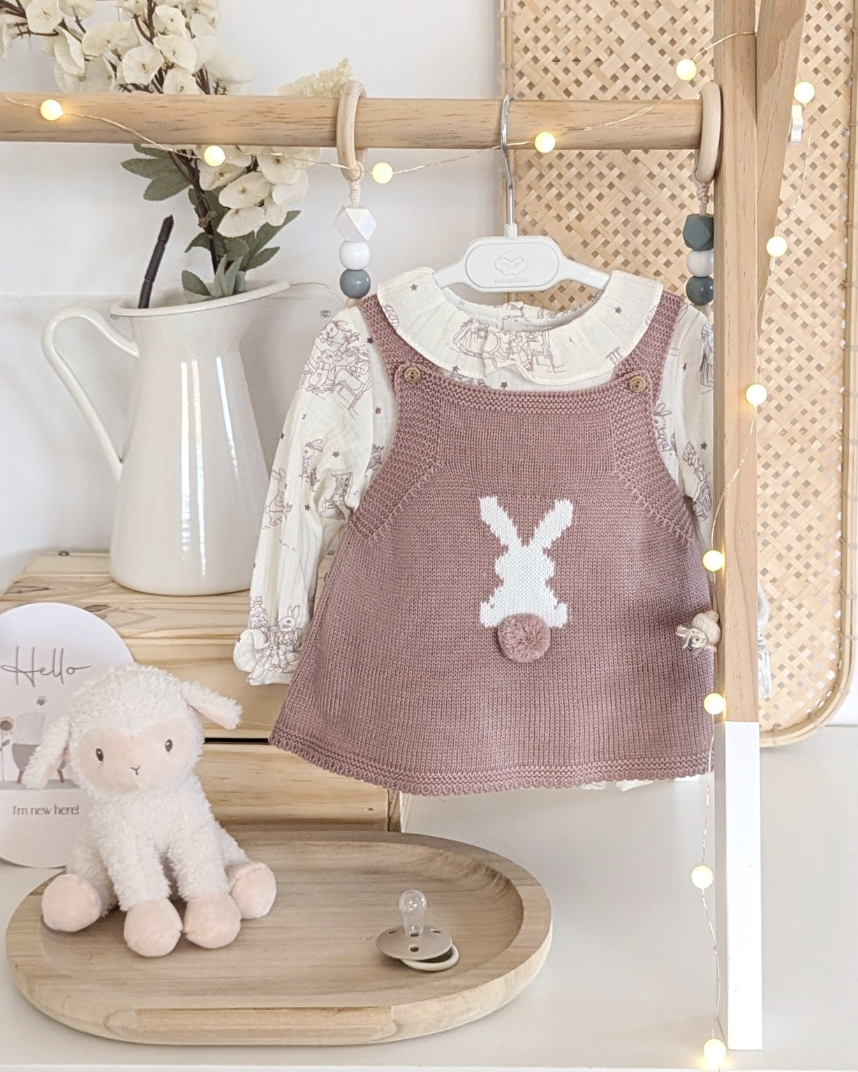 Conjunto Bebé Niña Micolino Familia Paola (3 piezas) - Micolino