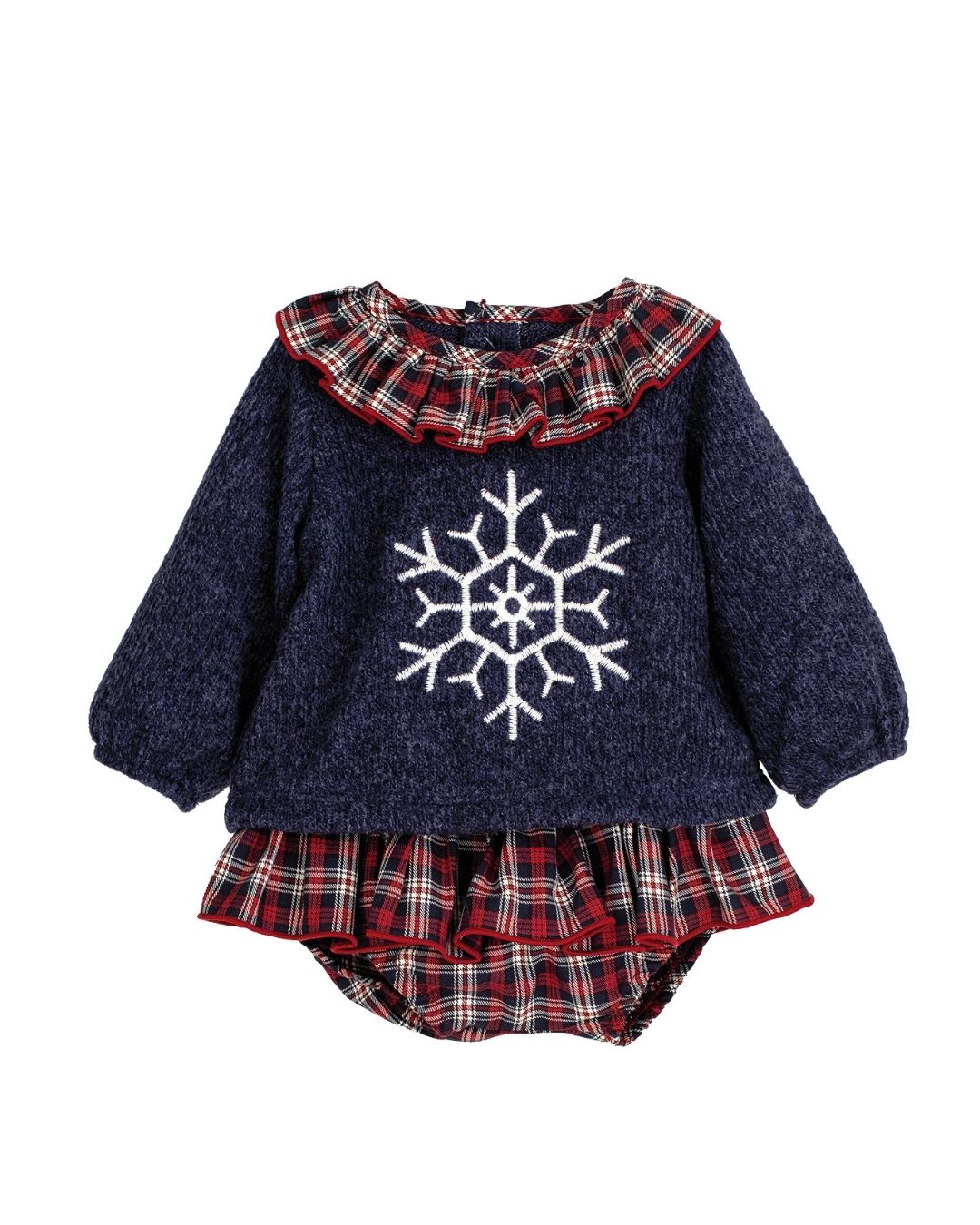 Conjunto Bebe Niña Pololo Falda Monzón 11239 - Calamaro