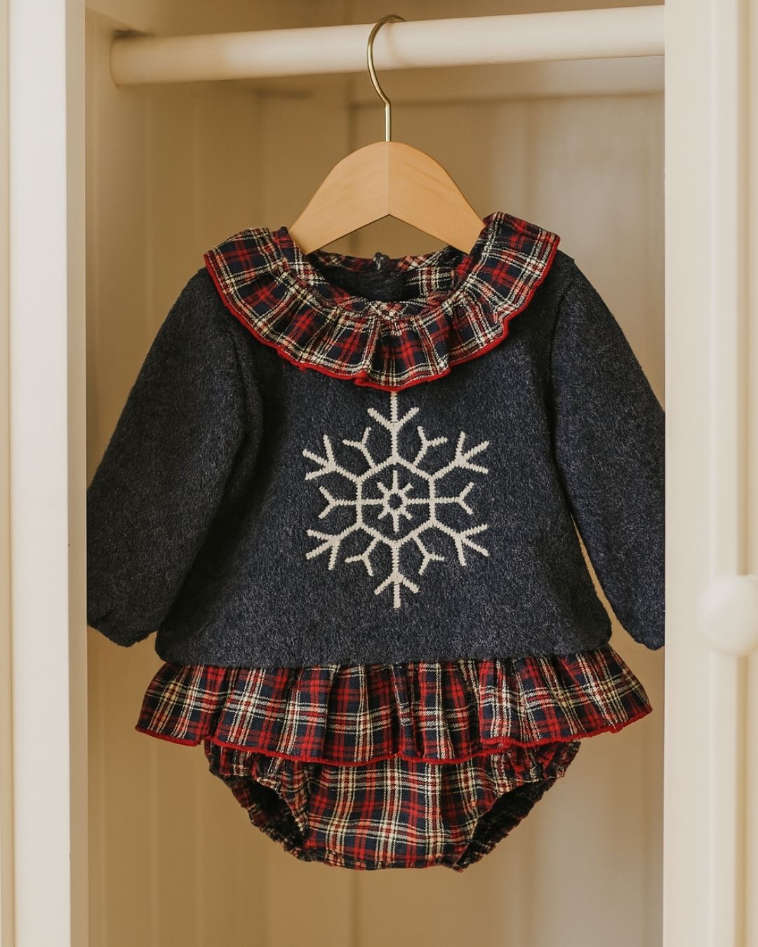 Conjunto Bebe Niña Pololo Falda Monzón 11239 - Calamaro