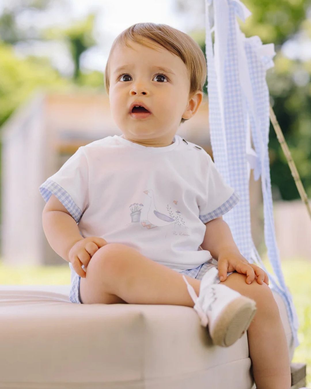 Conjunto Bebé Niño ANADE Camiseta y pantalón - Paz Rodriguez