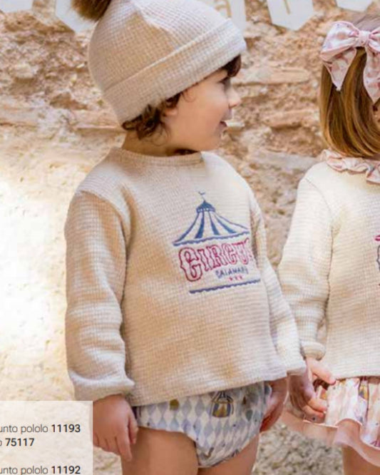 Conjunto Bebe Niño Pololo Mistral Azul 11193 - Calamaro