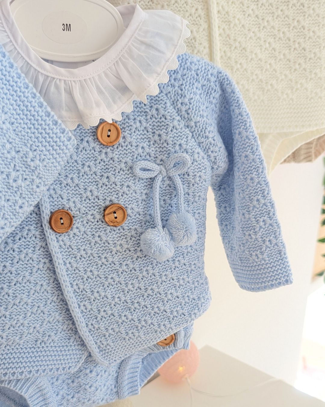 Conjunto Bebé Punto 4P Rodalquilar Celeste 27111