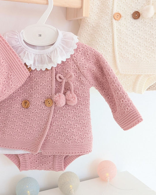 Conjunto Bebé Punto 4P Rodalquilar Maquillaje 27111