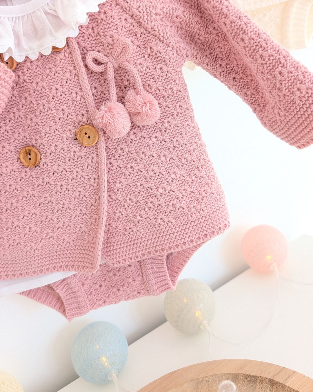 Conjunto Bebé Punto 4P Rodalquilar Maquillaje 27111