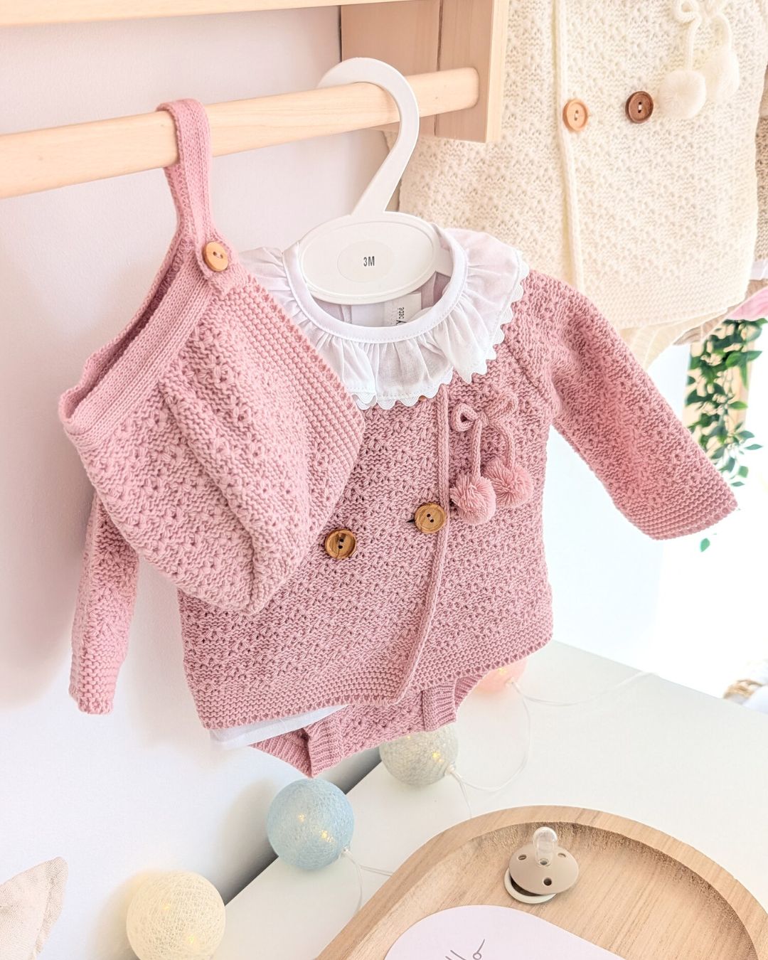 Conjunto Bebé Punto 4P Rodalquilar Maquillaje 27111