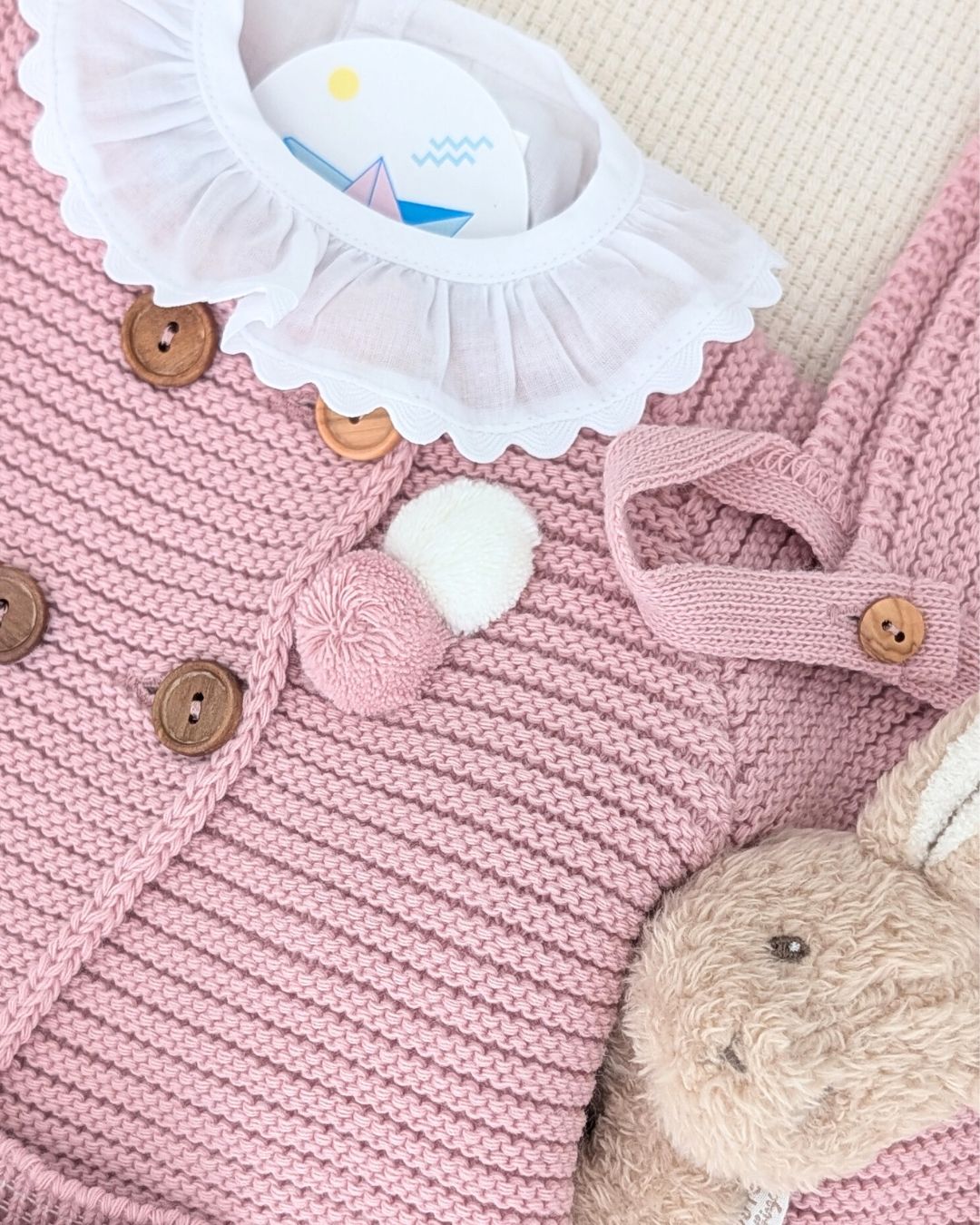 Conjunto Bebé Punto 4P Salinas Maquillaje 27112