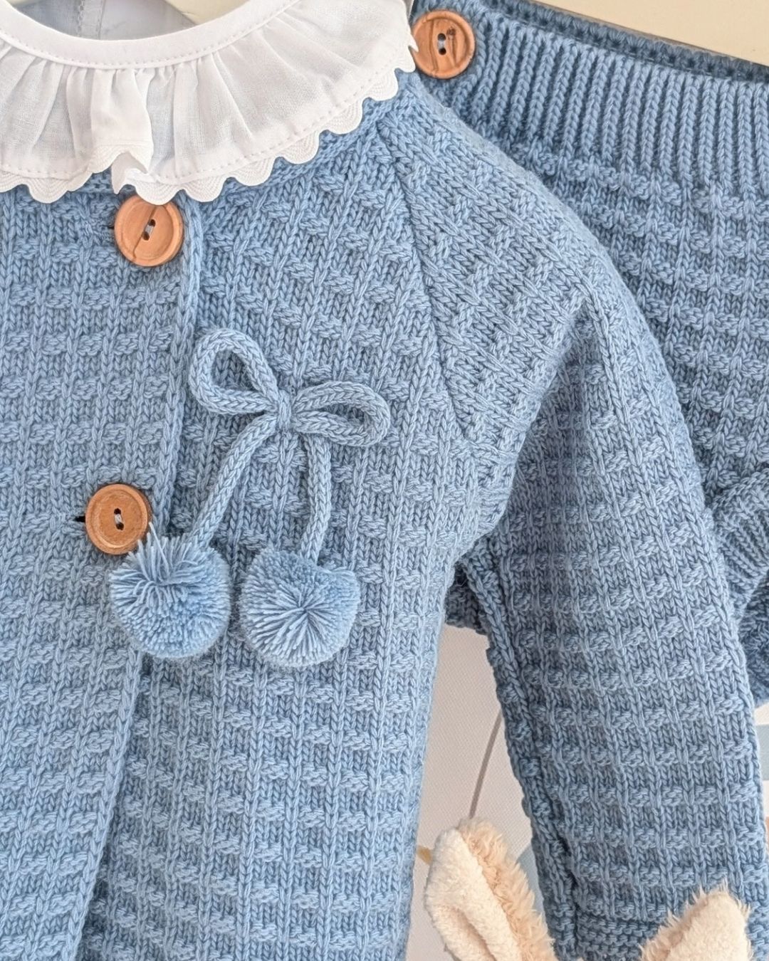 Conjunto Bebé Punto 4P San José Azul 29118