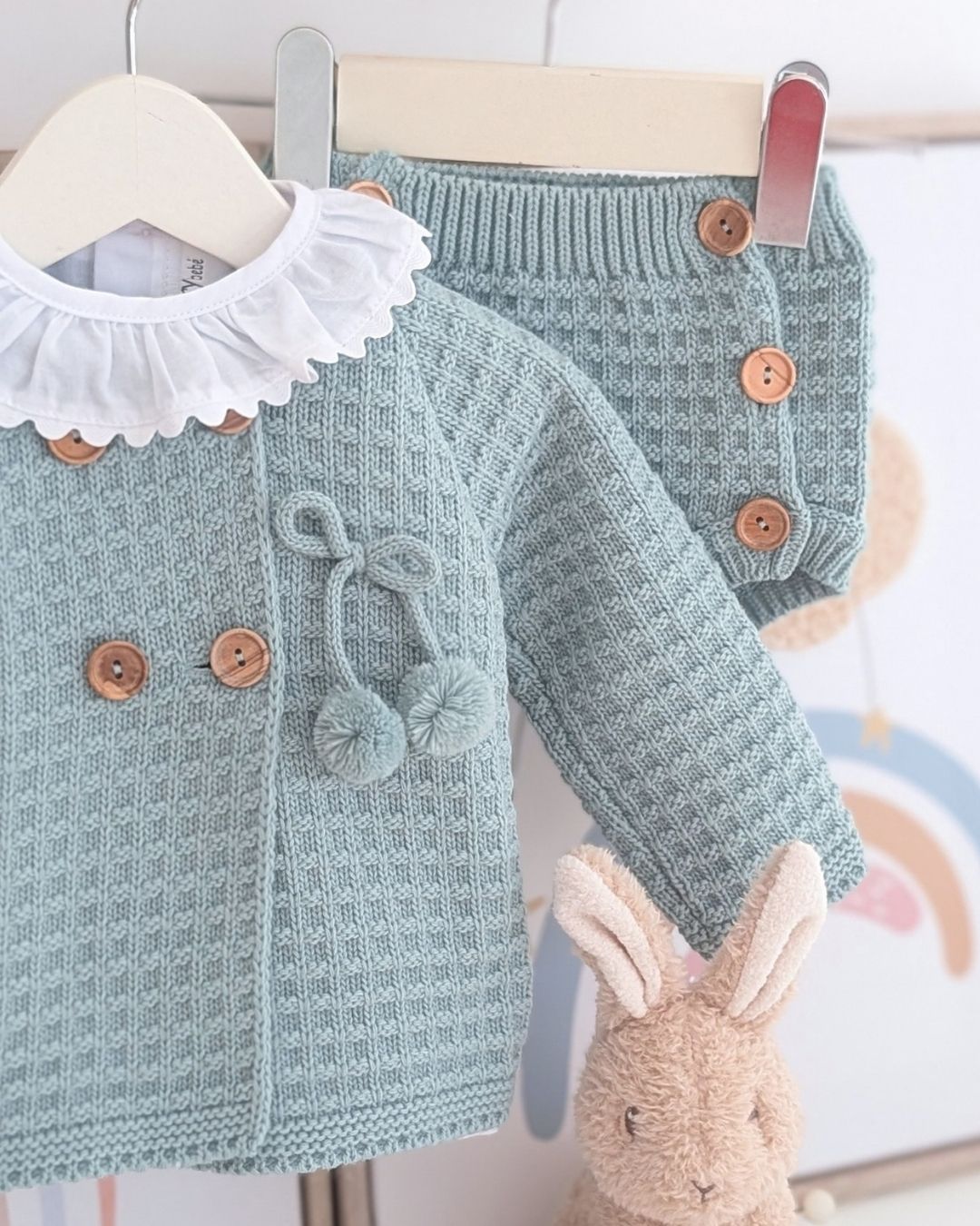 Conjunto Bebé Punto 4P San José Verde 29118