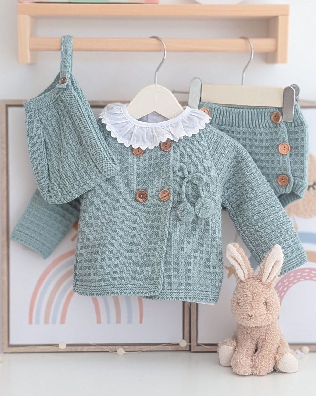 Conjunto Bebé Punto 4P San José Verde 29118