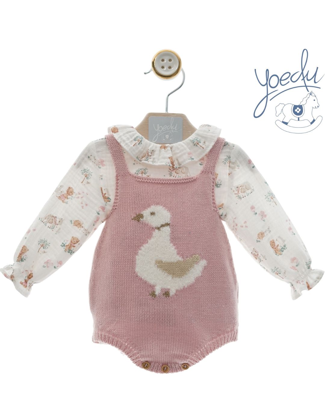 Conjunto Bebé Ranita Familia Muselina - Yoedu