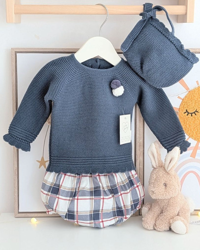 Conjunto Braga Cuadros Tejano - Primbaby