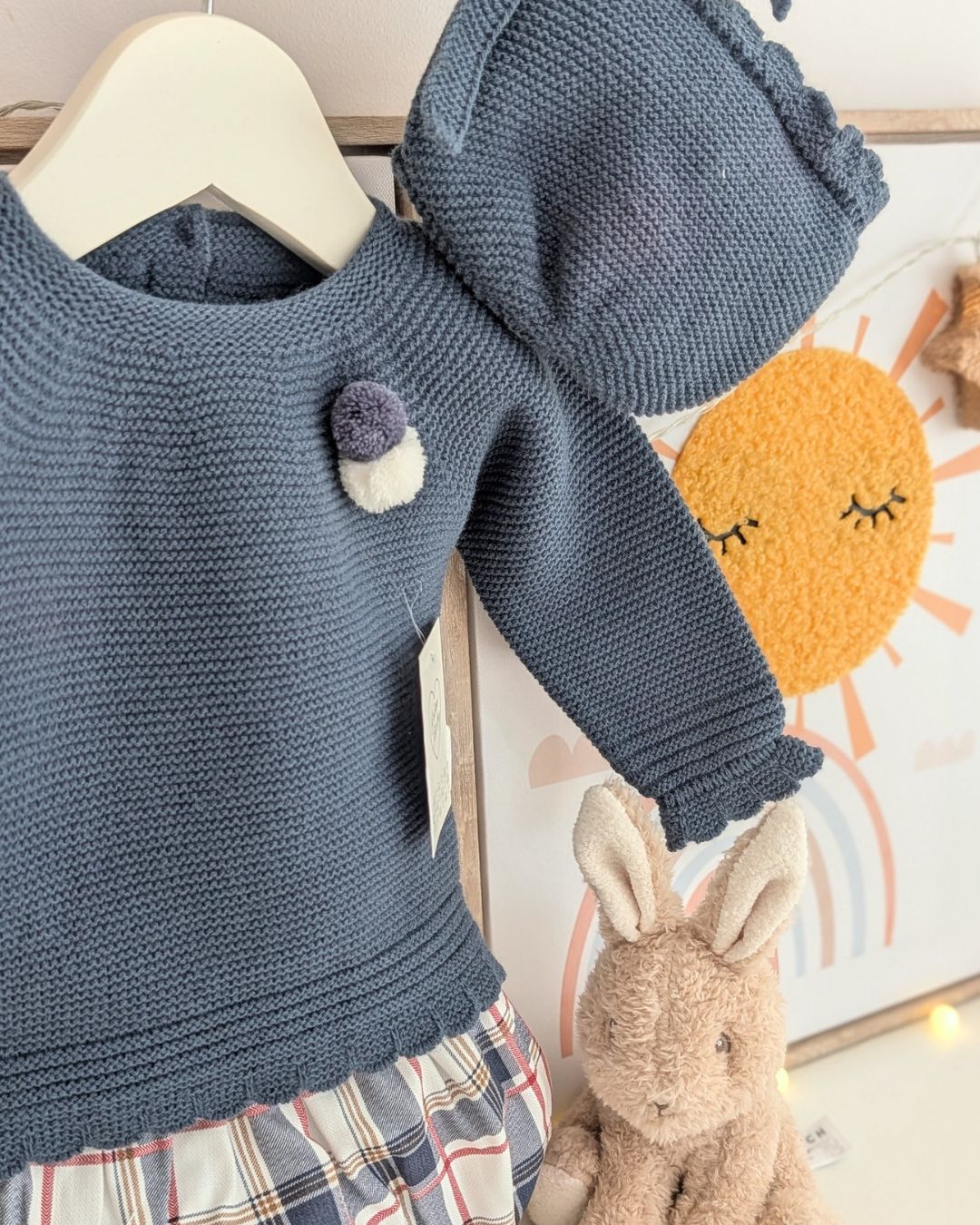 Conjunto Braga Cuadros Tejano - Primbaby