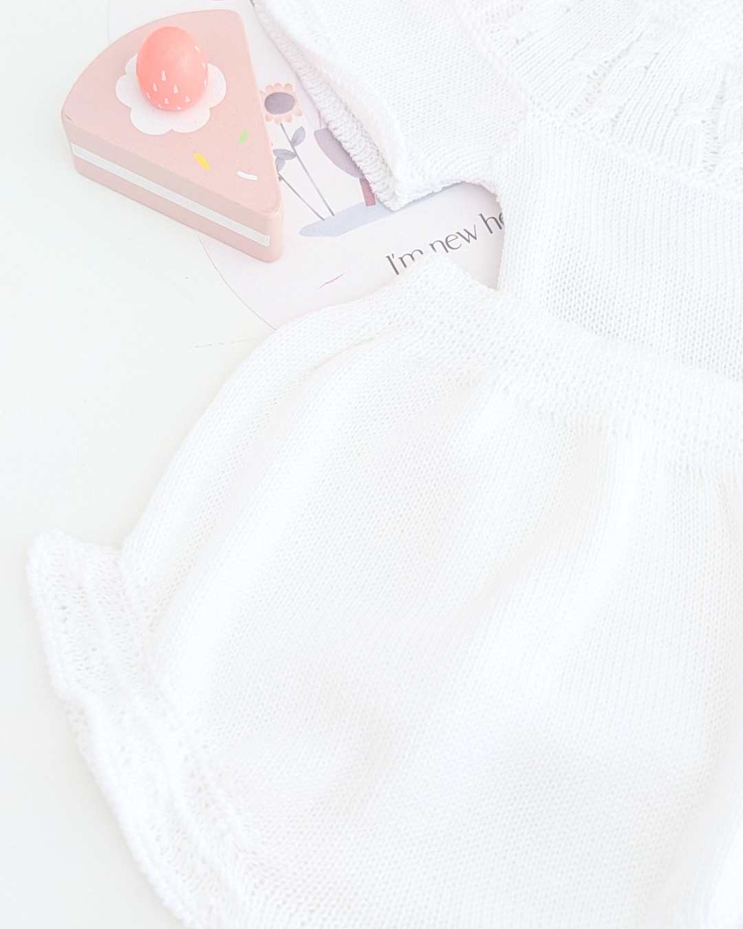 Conjunto Braga Trenzas Blanco - Primbaby