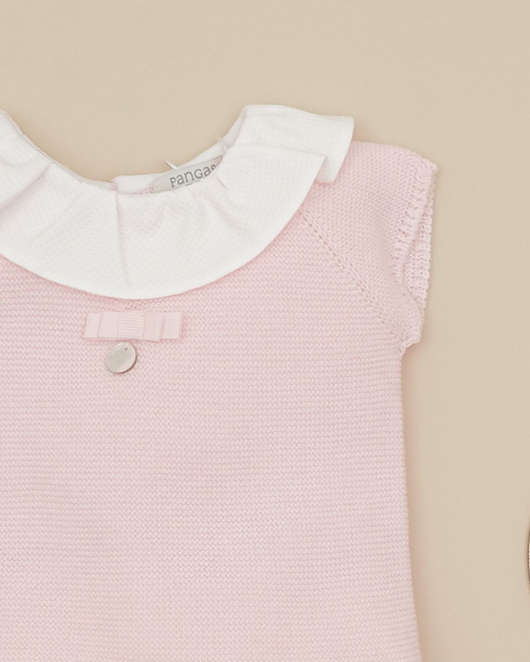 Conjunto Braguita PIQUE Rosa Bebé 2631110 - Pangasa Baby