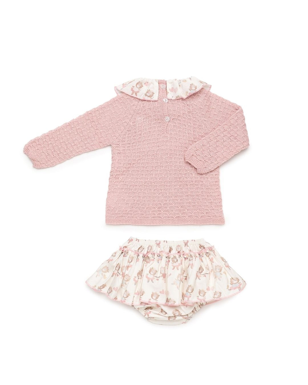 Conjunto Braguita Volante Muñecas - Colección Larina Juliana