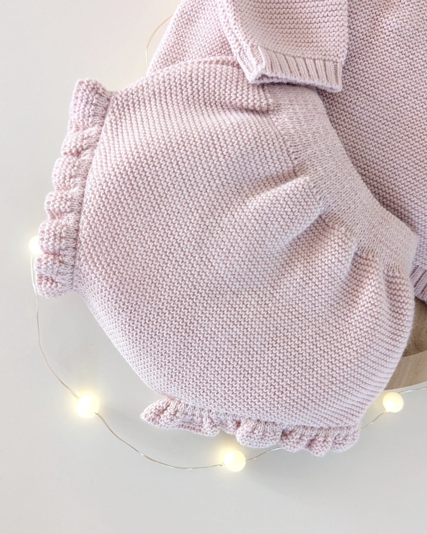 Conjunto Braguita con Capota Liverpool Rosa Empolvado - Martin Aranda