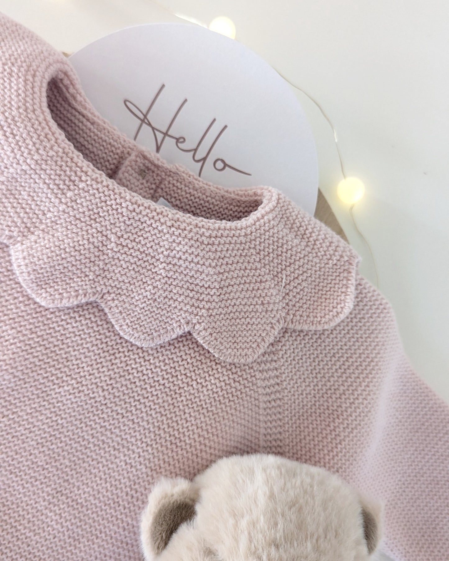 Conjunto Braguita con Capota Liverpool Rosa Empolvado - Martin Aranda