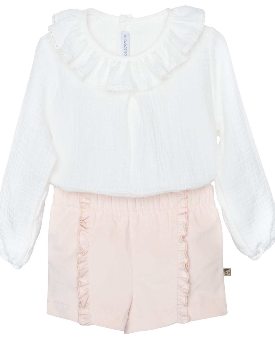 Conjunto Con Chaleco Laza Nude - Calamaro