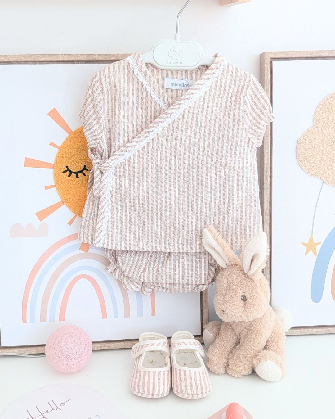 Conjunto Cruzado RAYAS Arena ART.4637 - Micolino