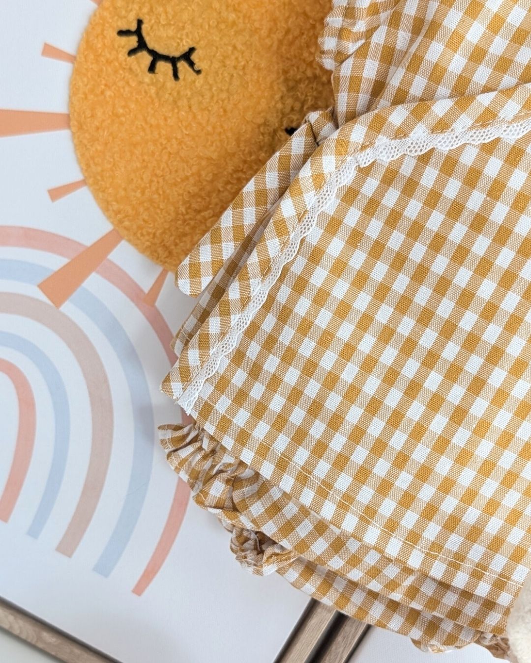Conjunto Cruzado VICHY Caramelo ART.4638 - Micolino