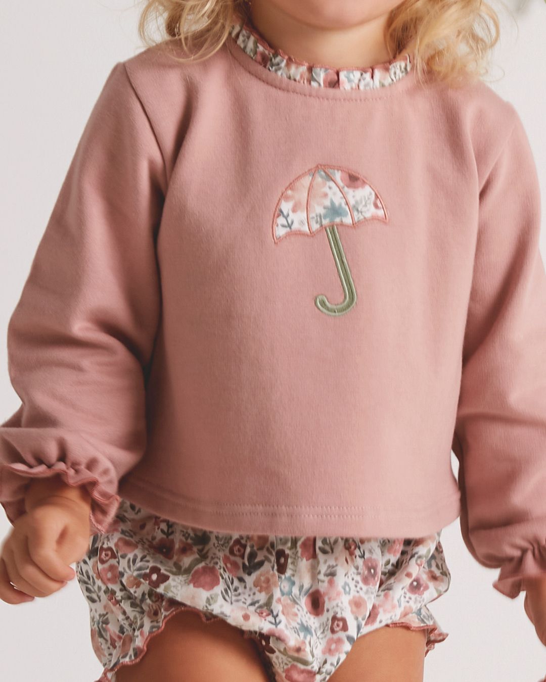 Conjunto Felpa Ambar Rosa - Babidu