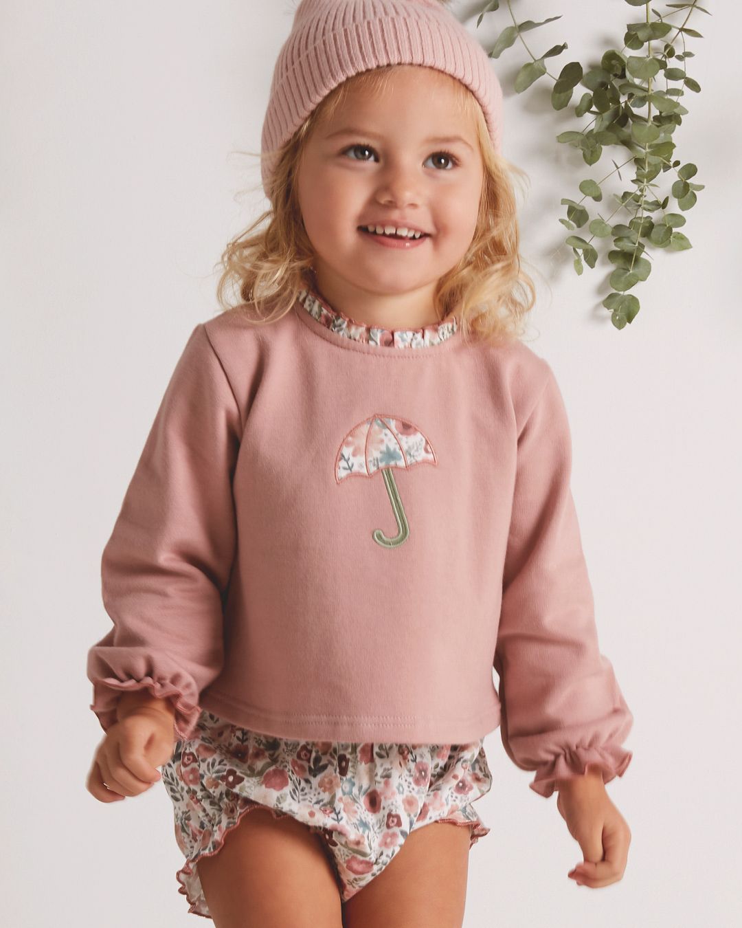 Conjunto Felpa Ambar Rosa - Babidu