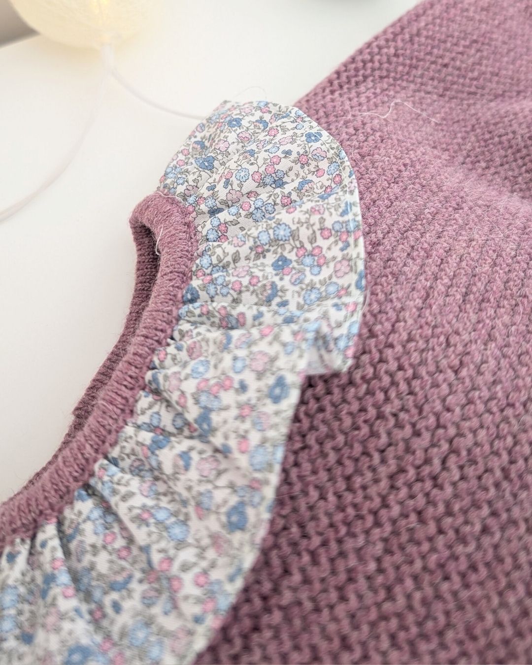 Conjunto Jersey, Braguita y Capota Costwold Malva -  Martin Aranda