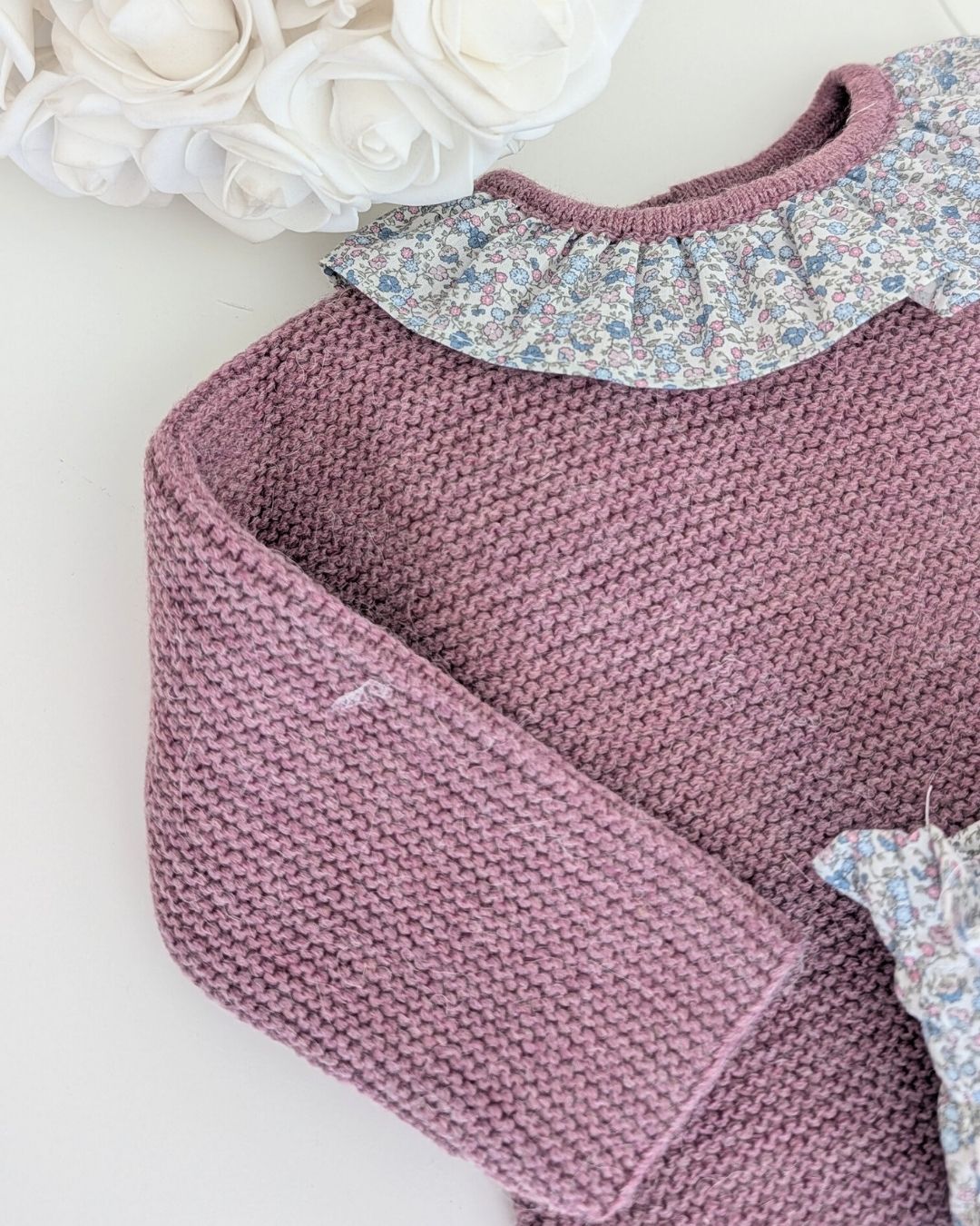 Conjunto Jersey, Braguita y Capota Costwold Malva -  Martin Aranda