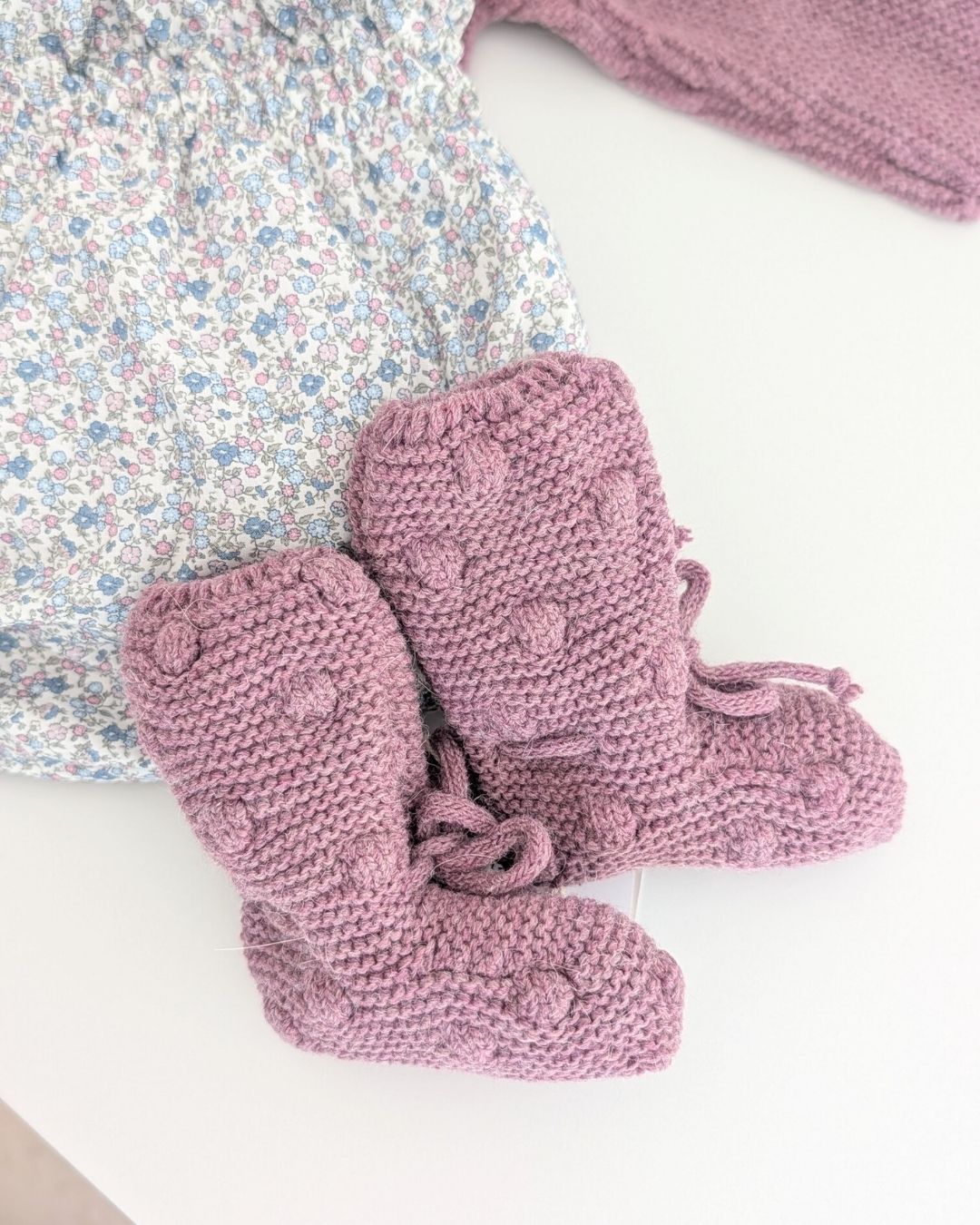 Conjunto Jersey, Braguita y Capota Costwold Malva -  Martin Aranda