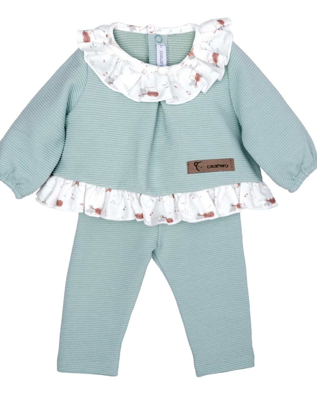 Conjunto Legging Cuello Volante Arosa - Calamaro
