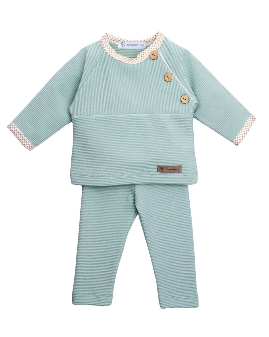 Conjunto Legging Niño Arosa Mint - Calamaro